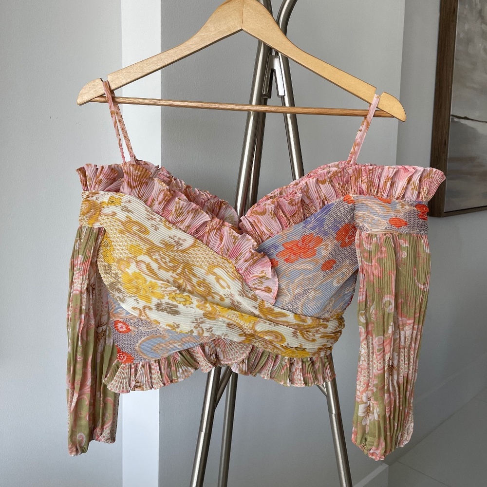 Zimmermann Summer Zipped-Up Top